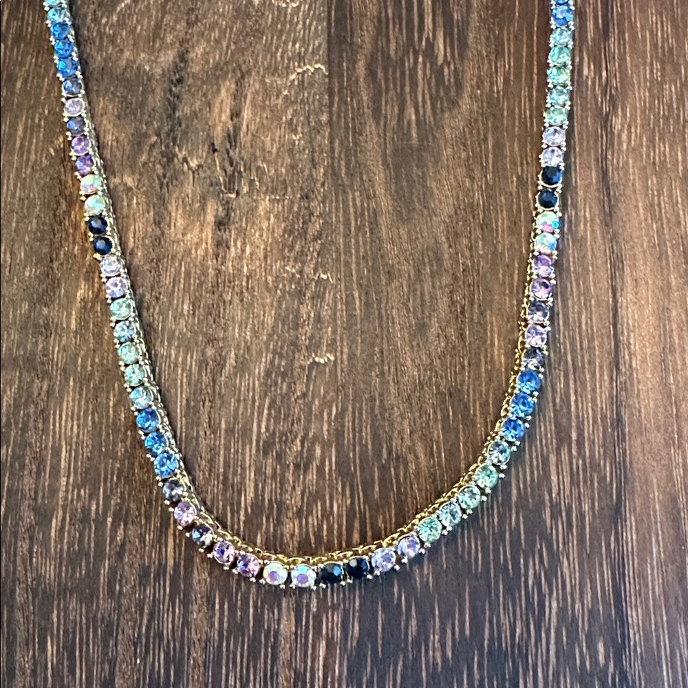 Baublebar Bennett Multicolor Classic Tennis Necklace - Picture 4 of 10